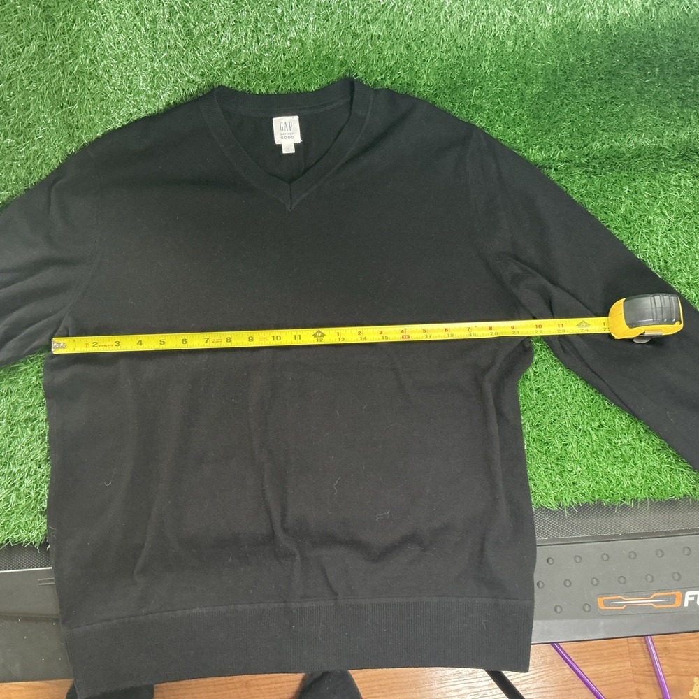 Gap for Good-sweater-black V Neck—women's Size Large - Picture 2 of 3